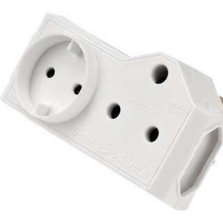 ADAPTOR MTS 1X16/2X5AMP+1X SCHUKO