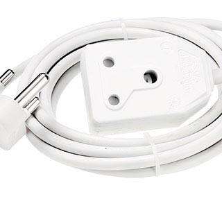 EXTENSION LEAD MTS  3MX1.5MM WHITE