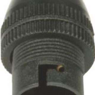 ELEC MTS LAMPHOLDER 10MM BLACK