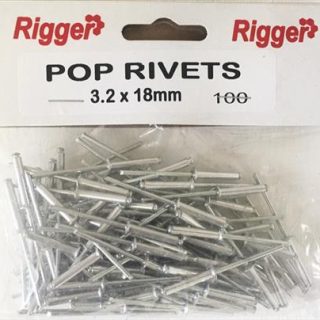 RIVET POP SIZE: FAP3218PEC-PKT 100