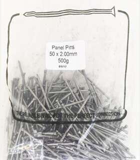 Nail Panel Pins 50Mm 500Gr Pack