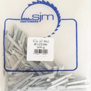 Nail Cut Steel 40Mm 500Gr Pack