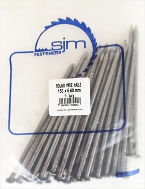 NAIL WIRE 150MM 1KG PACK