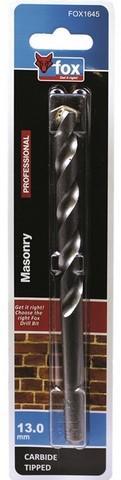 DRILL BIT FOX MASONRY PRO 13.0X150MM