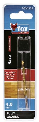 DRILL BIT FOX WOOD F/G RASP PRO 4.0X75MM