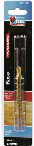 DRILL BIT FOX WOOD F/G RASP PRO 8.0X95MM