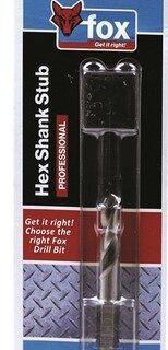 DRILL STUB FOX HSS HEX  6.0X59MM XXX