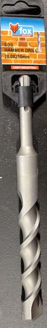 DRILL BIT FOX SDS+STR STD 20.0X260MM
