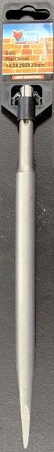 DRILL BIT FOX SDS+ CHISEL FLAT 14X250MM