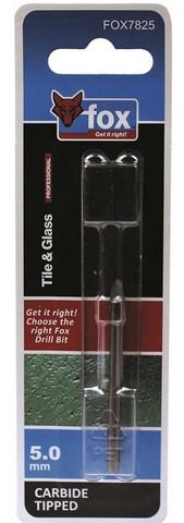 DRILL BIT FOX TILE/GLASS SPEAR PRO 5MM