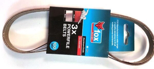 ABR FOX BELT  10X457MM P/3 FINE