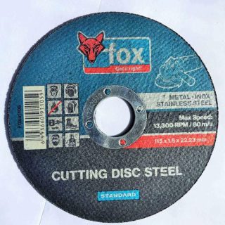 DISC FOX CUT STEEL STD 115X1.6MM