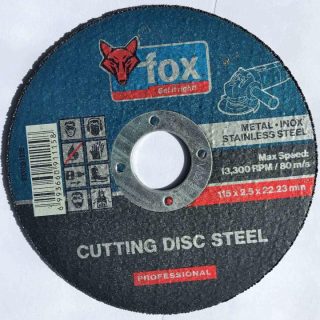 DISC FOX CUT S/STEEL PRO 115X2.5MM