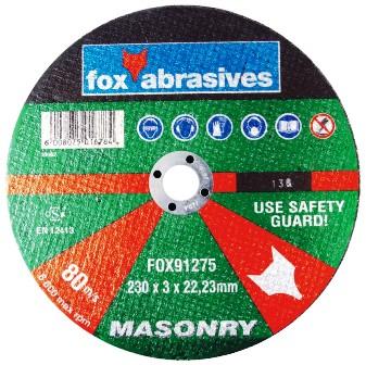 DISC FOX CUT MASONRY STD 230X3.0MM