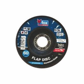DISC FOX FLAP STD ALU/OXIDE 115MM  60G
