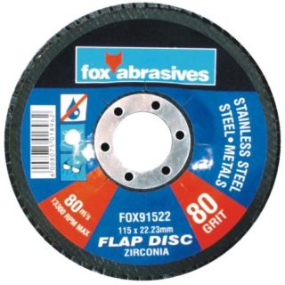DISC FOX FLAP STD 115MM  80G