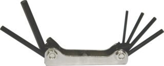 ALLENKEY SET HAFU 1/8-5/16 P/6 KNIFE