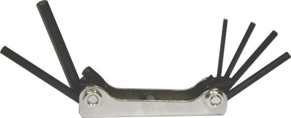 ALLENKEY SET HAFU 1/8-5/16 P/6 KNIFE