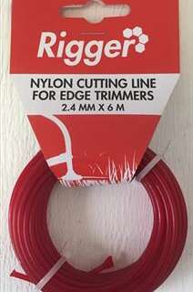 LINETRIMMER NYLON LINE 2.4MMX6MT