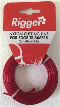 LINETRIMMER NYLON LINE 2.4MMX6MT