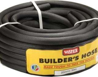 Hose Builders Ribbed Black 20Mmx 30Mt
