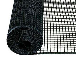 FENCE GARDEN ROLL PLASTIC BLACK 1MTX25MT (30X30MM) COLLECT