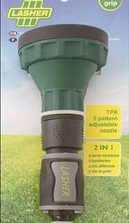 Hose Nozzle Soft 5 Pattern Lasher Fg72355