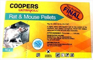 RAT ULTRAKILL BOXES 50G COOPERS