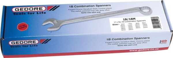 SPANNER GEDORE COMB 1B SET 1B/06M 10-19