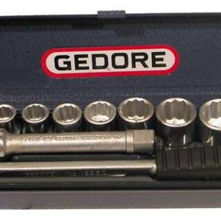 SOCKET GEDORE SET BHX 1/2 D19KMZ