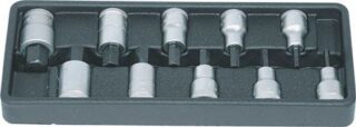 ALLENKEY SOCKET SET GEDORE 1/2``IN19PM-10