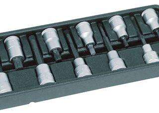 SOCKET GEDORE SPLINE SET 1/2 INX19PM 5D