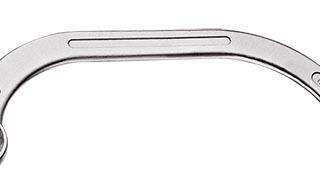 SPANNER 1/2MOON RING GED RED 11X13MM
