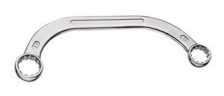 SPANNER 1/2MOON RING GED RED 13X15MM