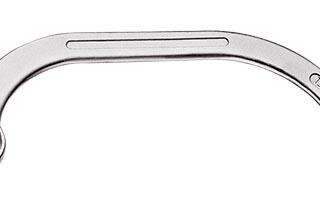 SPANNER 1/2MOON RING GED RED 151X7MM