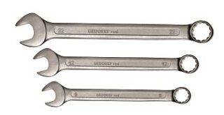 SPANNER GED RED COM SET 17PCE 6-22MM