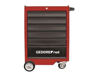 TOOL TROLLEY GED RED 6 DRAWER 218 PCE