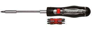 RACT GED RED S/DRIVER1/4``TELE/SHAFT13IN1