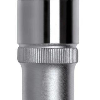 SOCKET GED RED 1/4``HEX 12MM L25MM