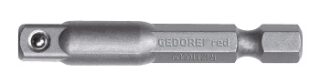 SOCKET HOLDER GED 1/4 `` SQ 1/4 HEX L50MM