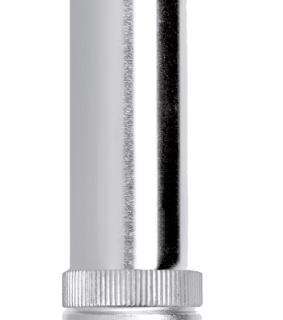 SOCKET GED RED 1/2`` HEX 10MM L.76MM