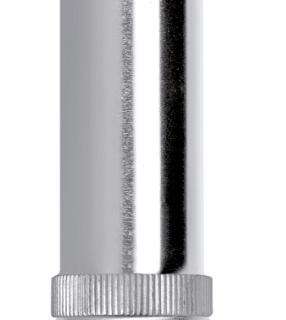 SOCKET GED RED 1/2`` HEX 22MM 76MM XXX