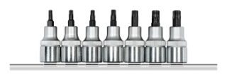 SOCKET GED RED SET TORX 1/2`` 7PCE