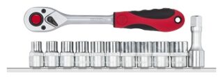 SOCKET SET GEDORE RED 1/2`` 12PCE