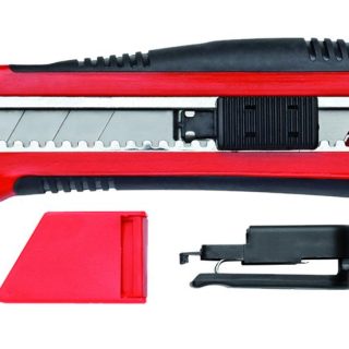 KNIFE TRIM GEDORE RED 5 BLADES 25MM+CLIP