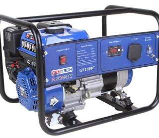 GENTECH GENERATOR 2.2KVA RECOIL 2500C