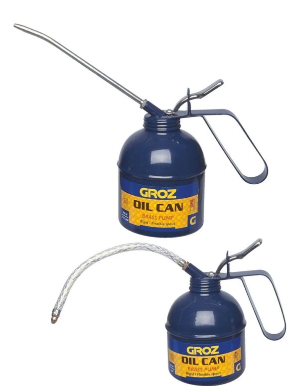 GROZ OILCAN 300ML FLEX/RID SPOUT MP22FRB