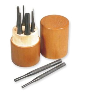 GROZ PUNCH PIN SET W/BOX 1.5-8MM PP/8-WD