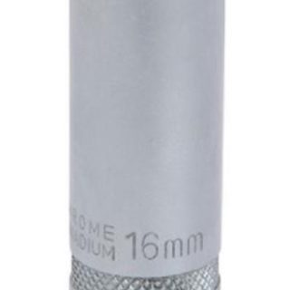 GROZ SOCKET SPARKPLUG 1/2`` DR 16MM CRV