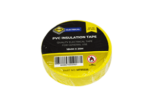 TAPE INSULATION MTS 18X20M YELLOW
